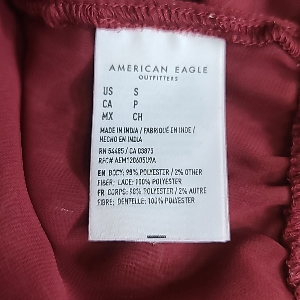 American Eagle sheer ruffle blouse - Picture 10 of 10
